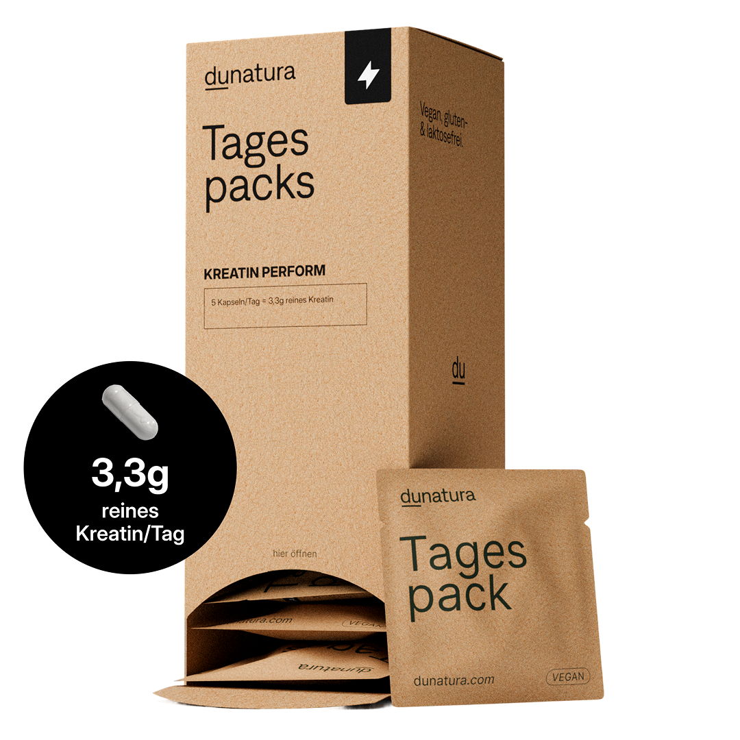 Tagespacks Kreatin PERFORM (3,3g reines Kreatin/Tag)