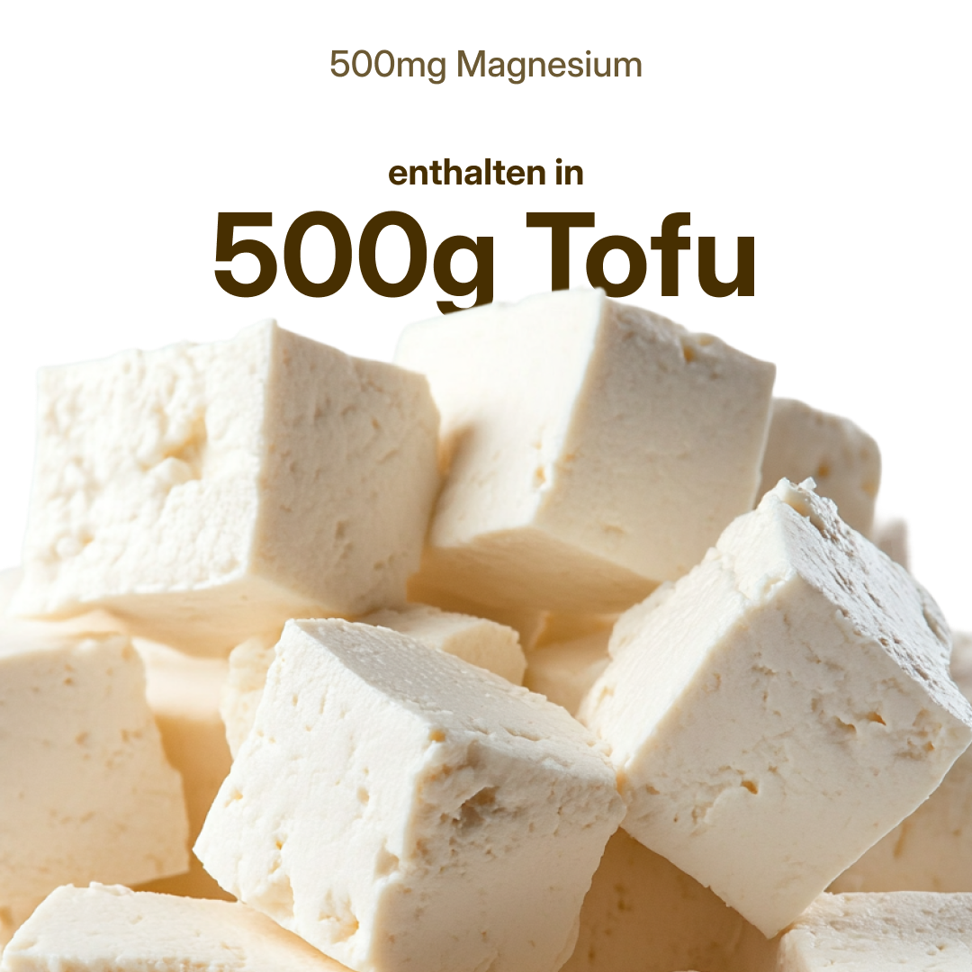 Magnesium (500 mg Magnesiumdicitrat) – gut verträglich, vegan | 84 Kapseln in Glasflasche