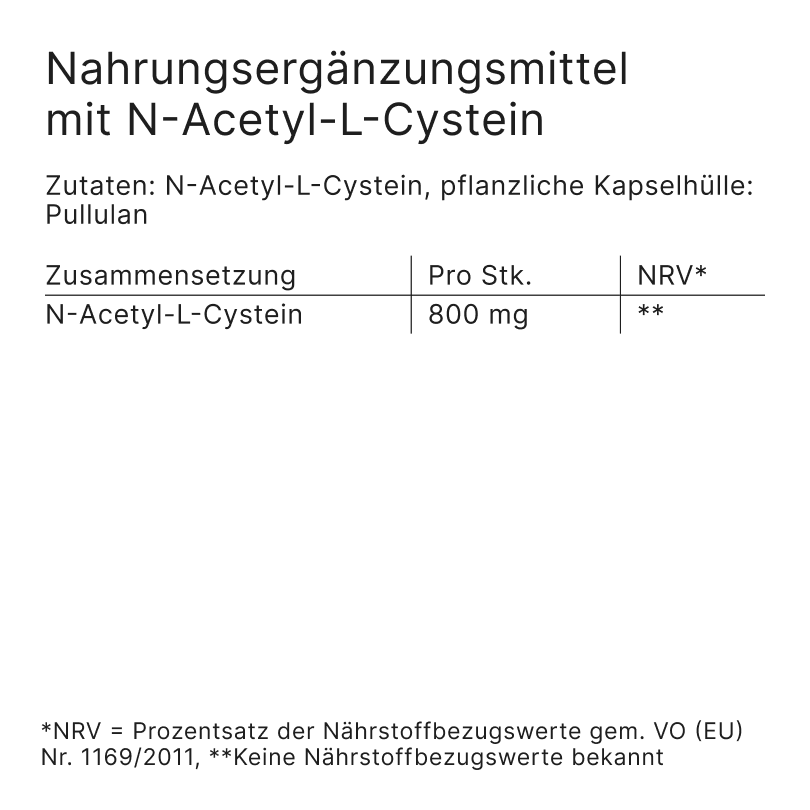 NAC (N-Acetylcystein)